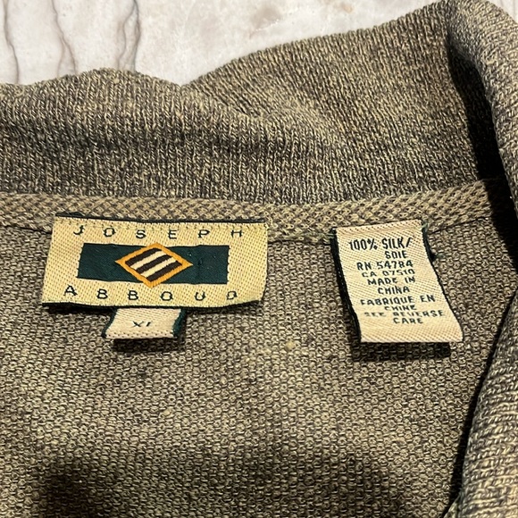 Joseph Abboud silk Polo - Picture 2 of 3